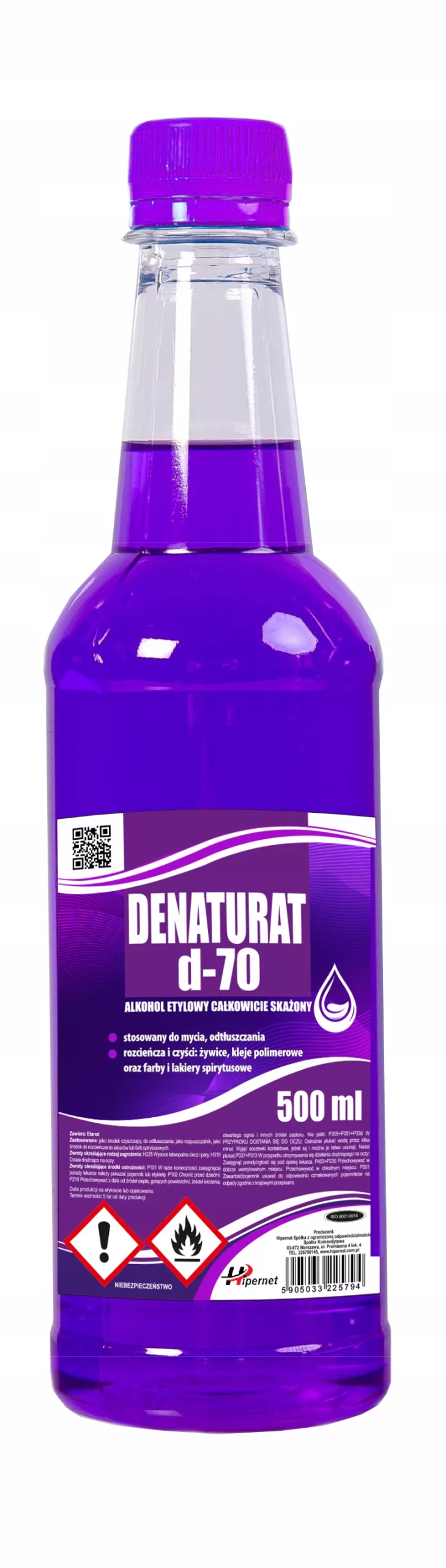 Denaturat 15szt. x 500ml przezroczysty