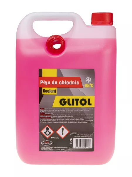 Płyn do chłodnic "Glitol"-35*C  5l  z lejkiem