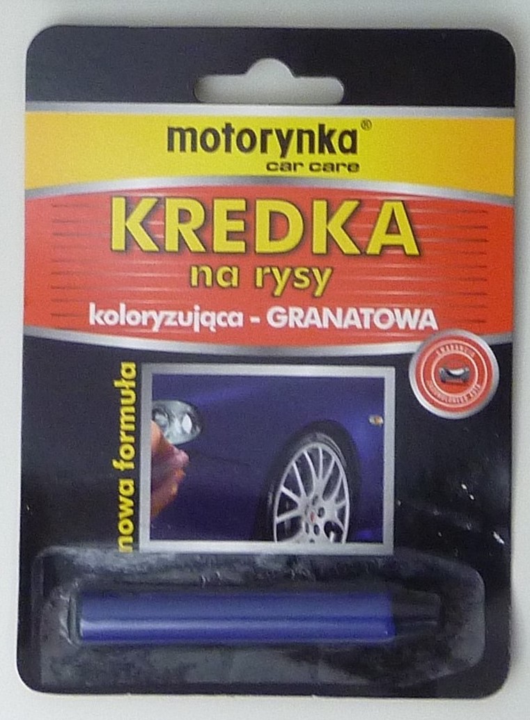 Kredka koloryzująca na rysy samochodowe - granat