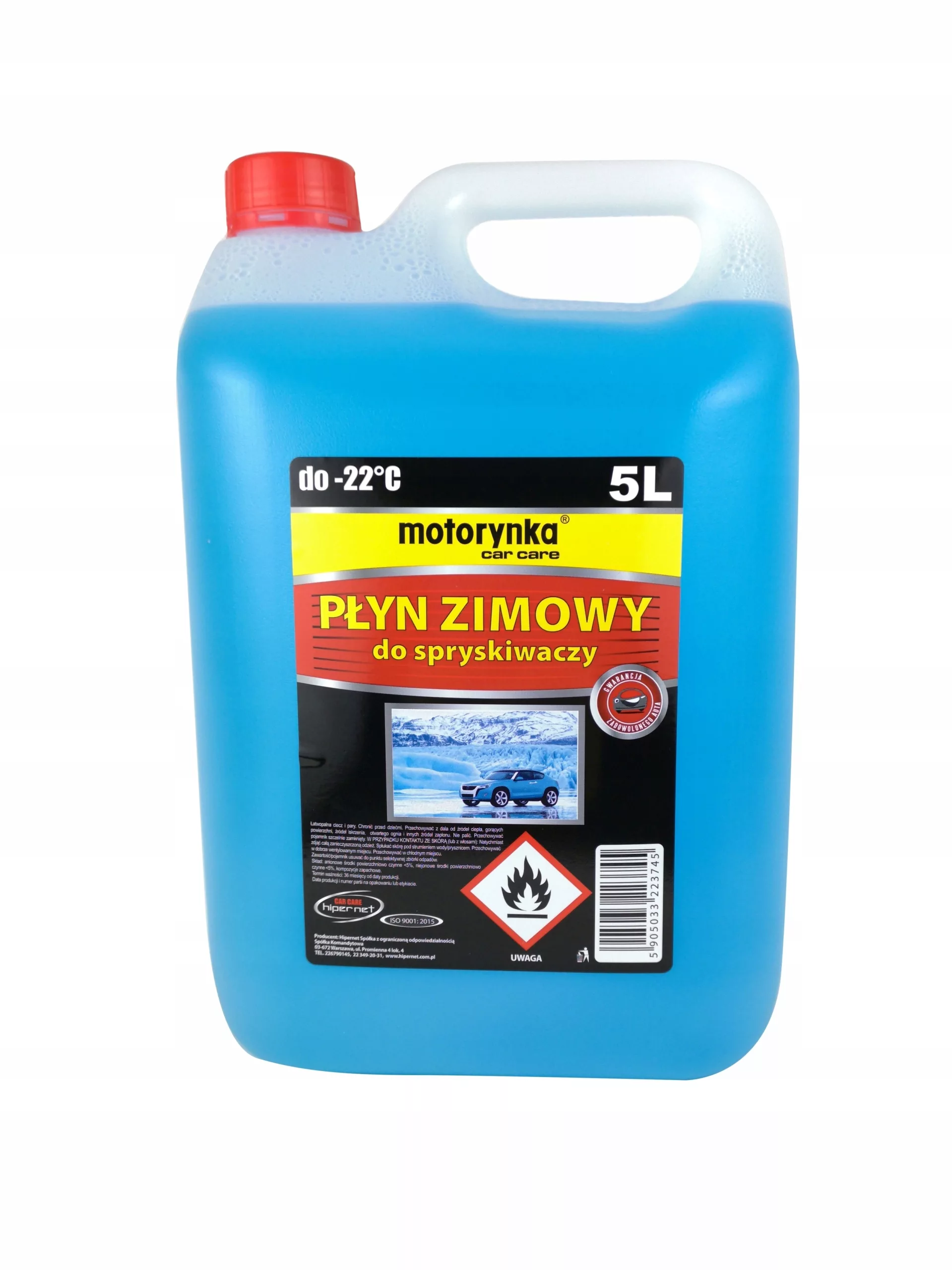 Płyn do spryskiwaczy kultowy Motorynka 5 litrów