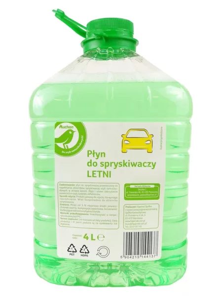 Płyn letni 4l. PET"Auchan"