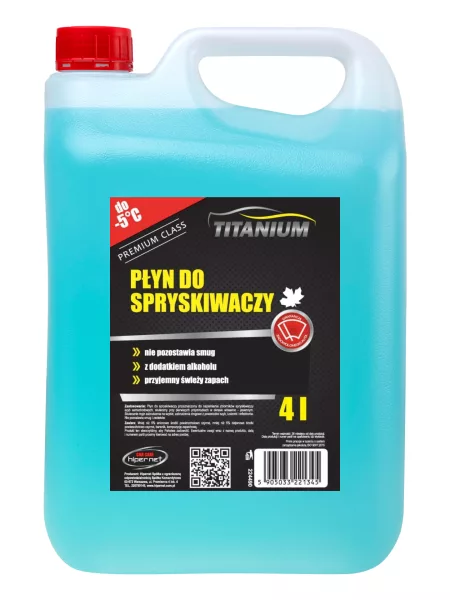 Płyn do spryskiwaczy samochodowych do -5*C poj. 4L