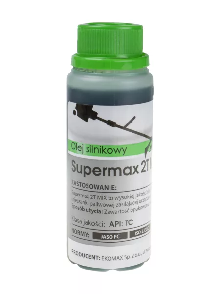 Olej półsyntetyczny do silników dwusuwowych   OIL 2T GREEN , 100 ml''Caroil''/Supermax