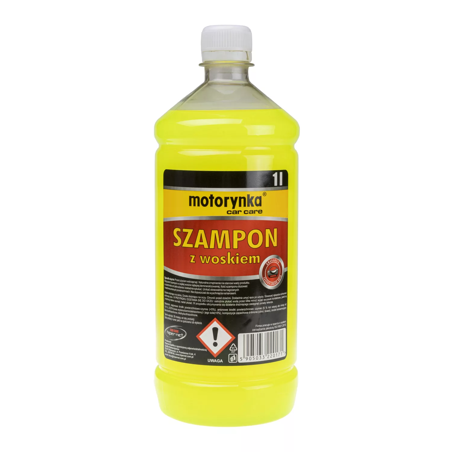 Szampon z woskiem 1000ml "Motorynka"