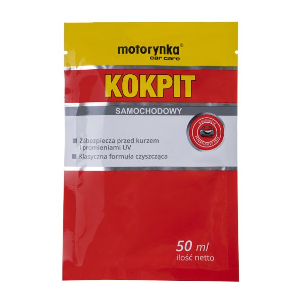 Środek do pielegnacji, czyszczenia kokpitu 50 ml.